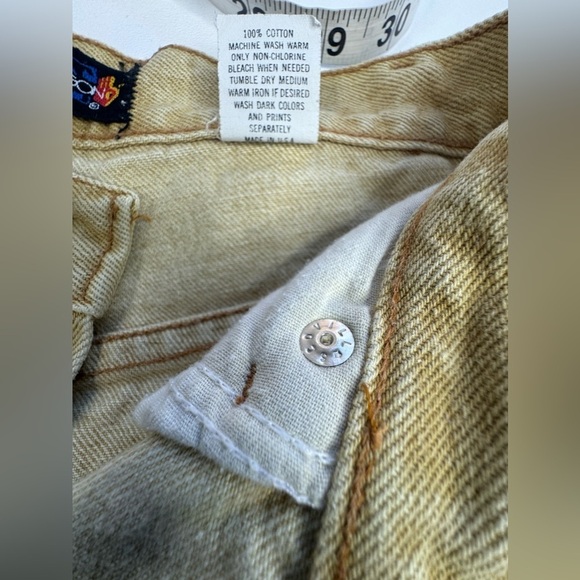 VTG 80’s SASSOON 100% Cotton Ultra High Rise Jeans Womens Small (2-4)* - Picture 5 of 11